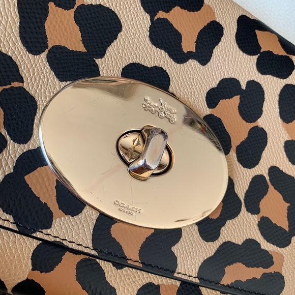 Coach Crossbody Bag - Cheetah Pebble Leather - Picture 2 of 7